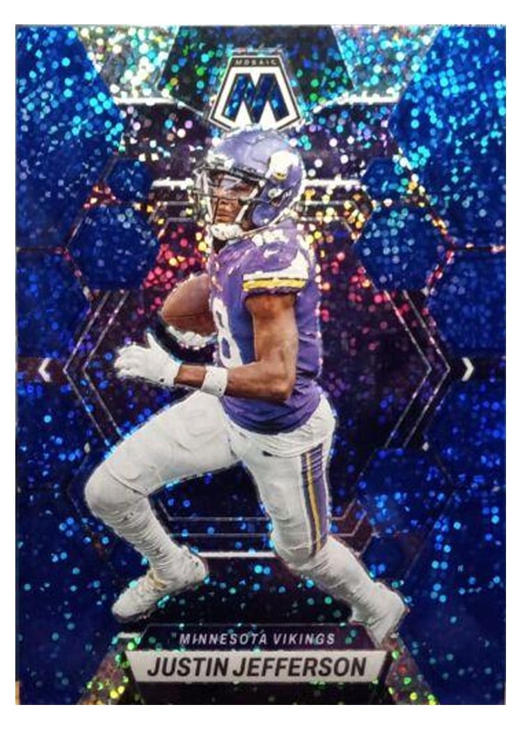 2023 Panini Mosaic Base Set Justin Jefferson #152 card
