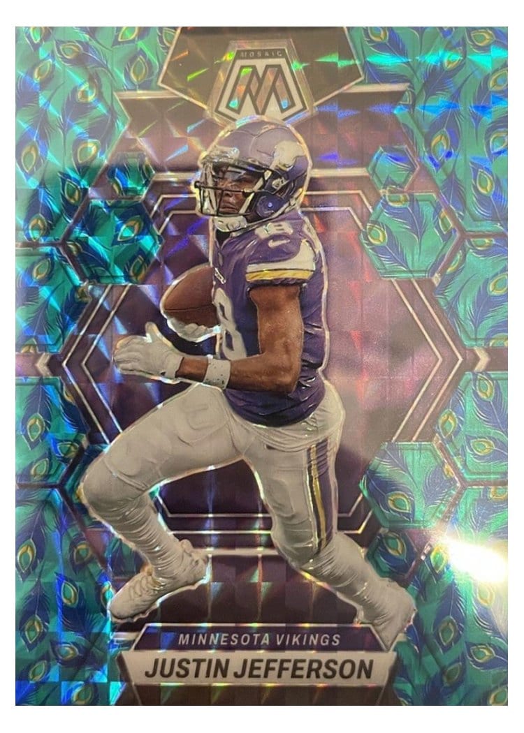 2023 Panini Mosaic Base Set Justin Jefferson #152 card