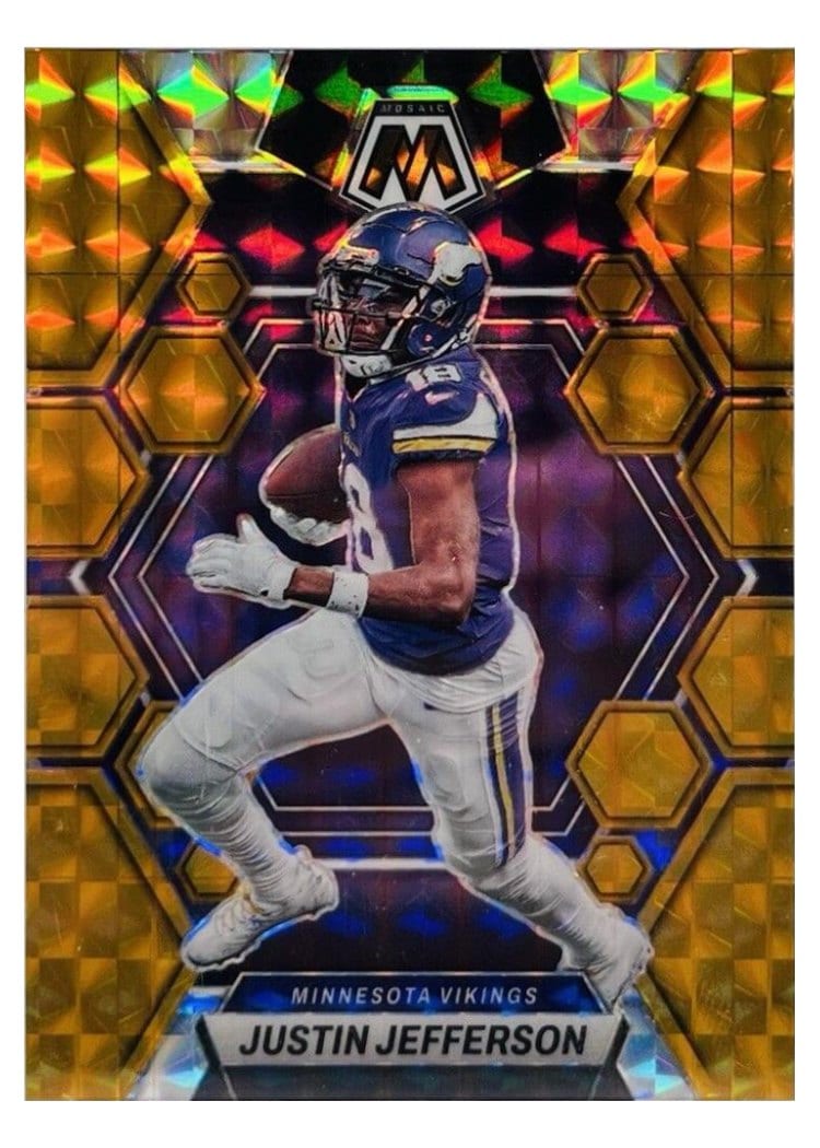 2023 Panini Mosaic Base Set Justin Jefferson #152 card