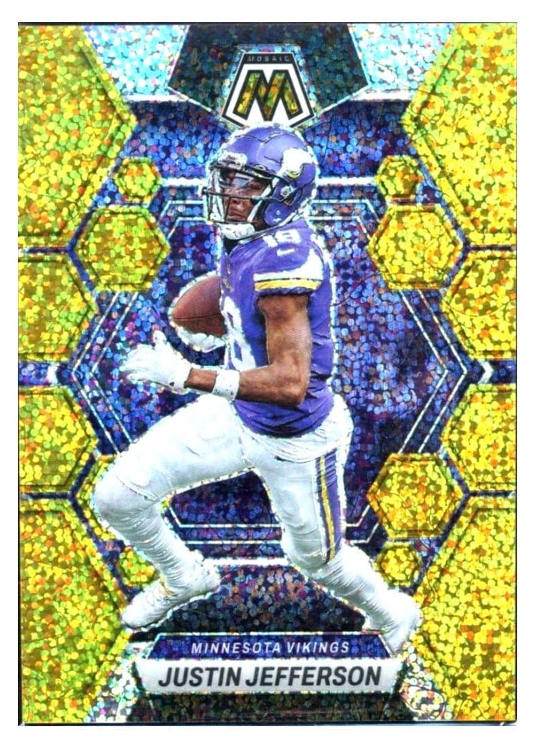 2023 Panini Mosaic Base Set Justin Jefferson #152 card