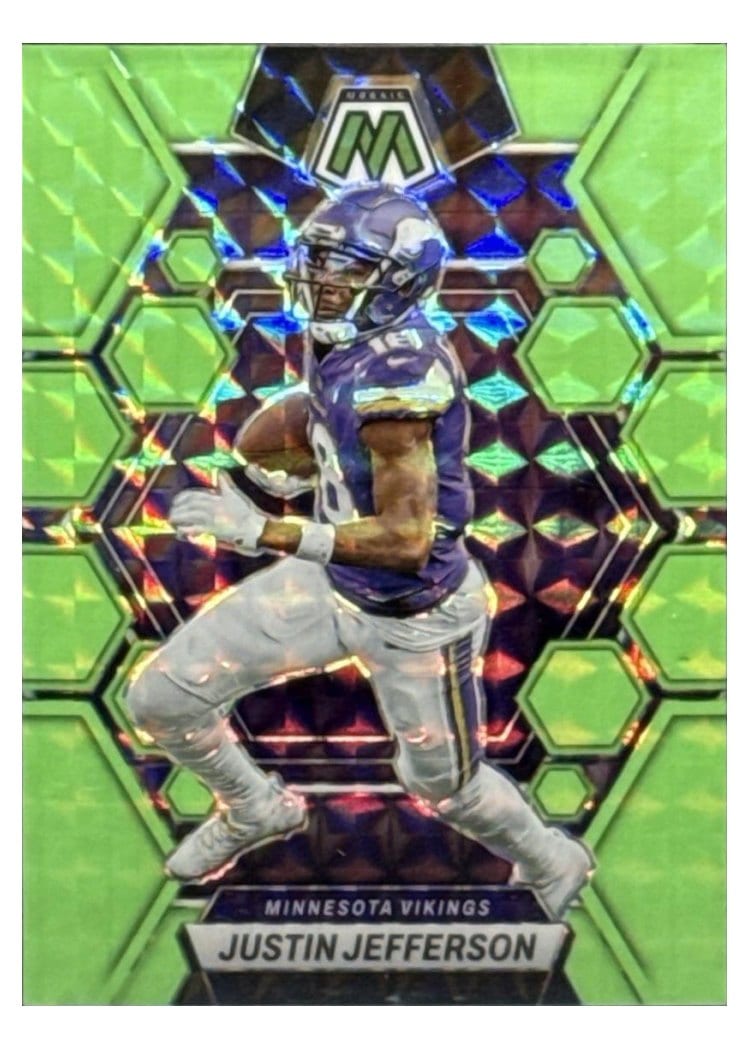 2023 Panini Mosaic Base Set Justin Jefferson #152 card