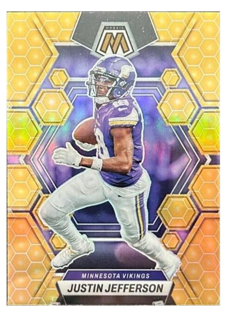 2023 Panini Mosaic Base Set Justin Jefferson #152 card