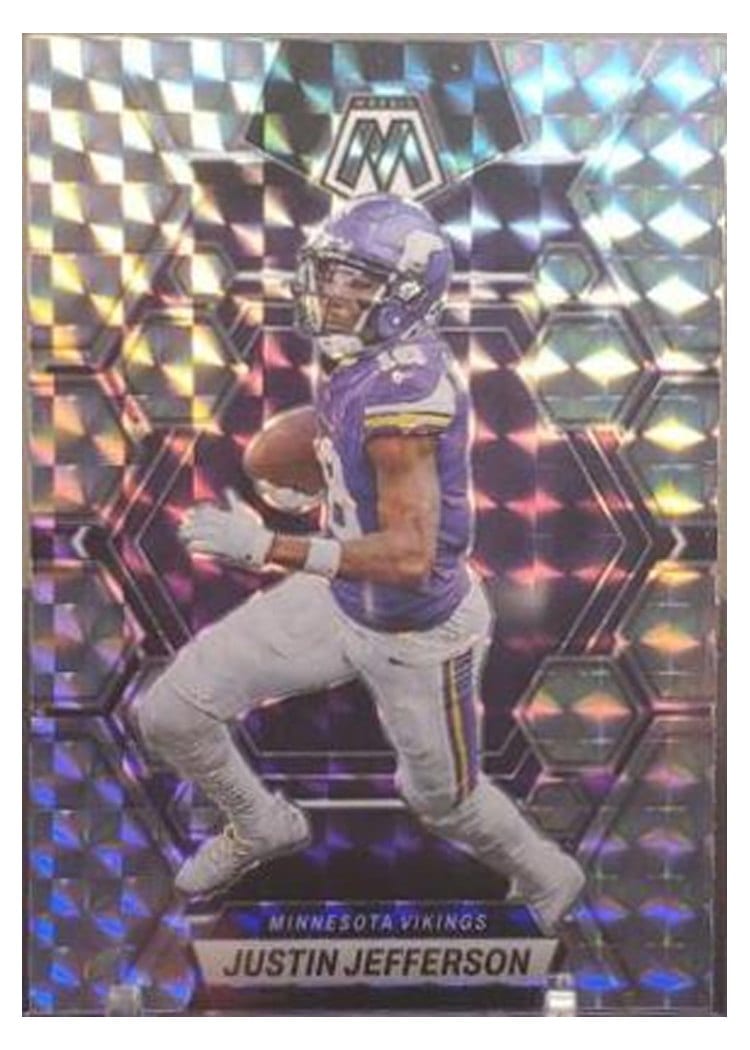 2023 Panini Mosaic Base Set Justin Jefferson #152 card
