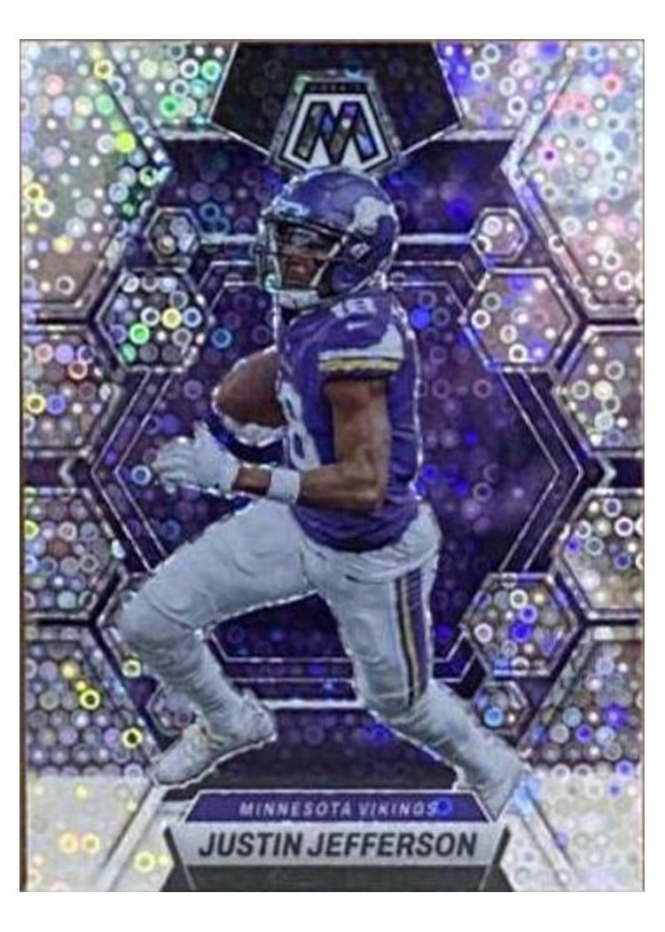 2023 Panini Mosaic Base Set Justin Jefferson #152 card