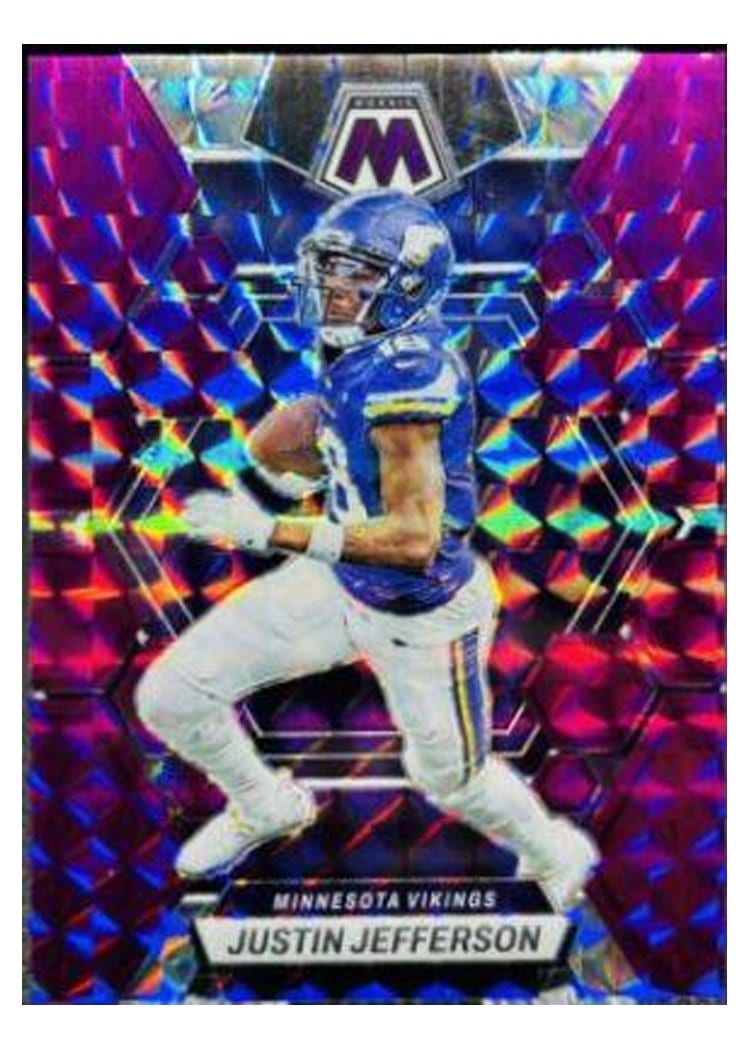 2023 Panini Mosaic Base Set Justin Jefferson #152 card
