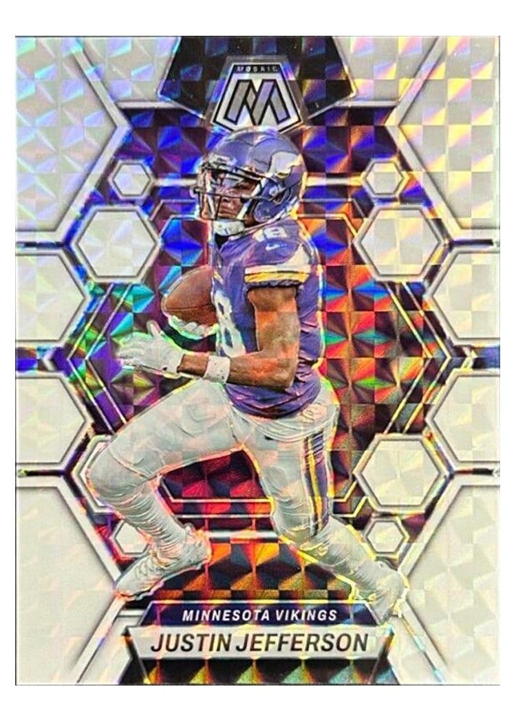 2023 Panini Mosaic Base Set Justin Jefferson #152 card