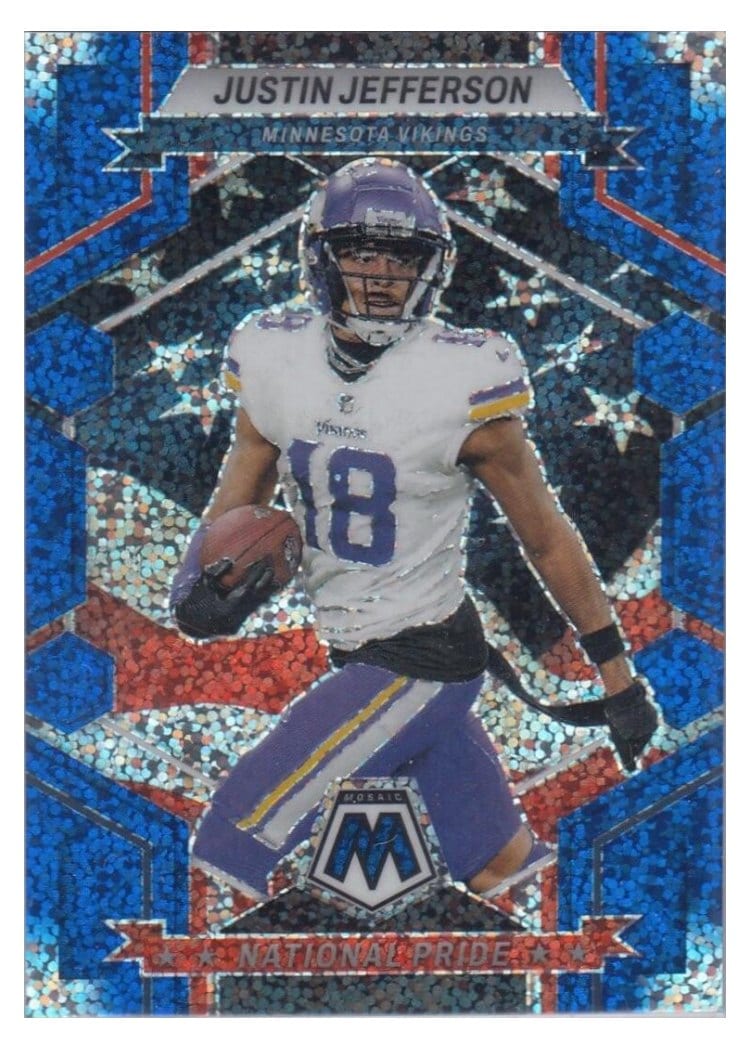 2023 Panini Mosaic Base Set Justin Jefferson #265 card