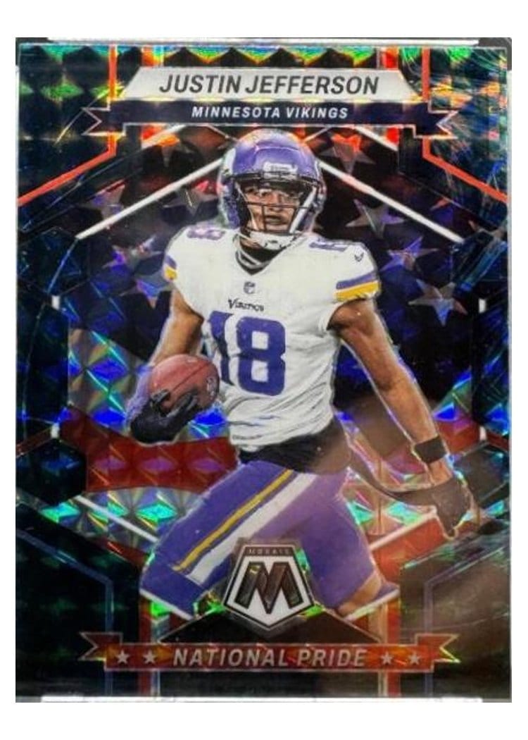 2023 Panini Mosaic Base Set Justin Jefferson #265 card