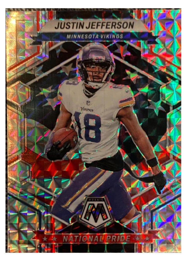 2023 Panini Mosaic Base Set Justin Jefferson #265 card