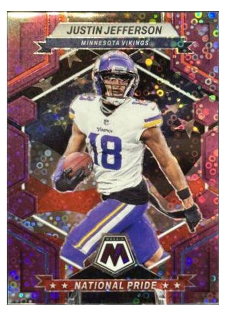 2023 Panini Mosaic Base Set Justin Jefferson #265 card