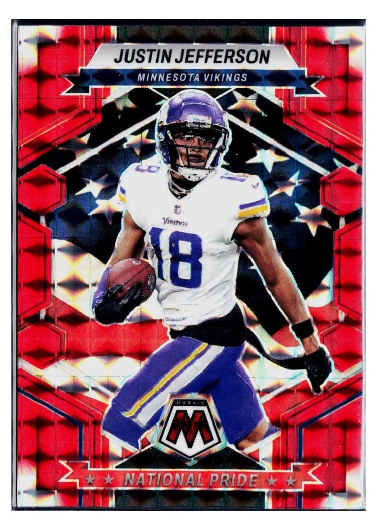 2023 Panini Mosaic Base Set Justin Jefferson #265 card