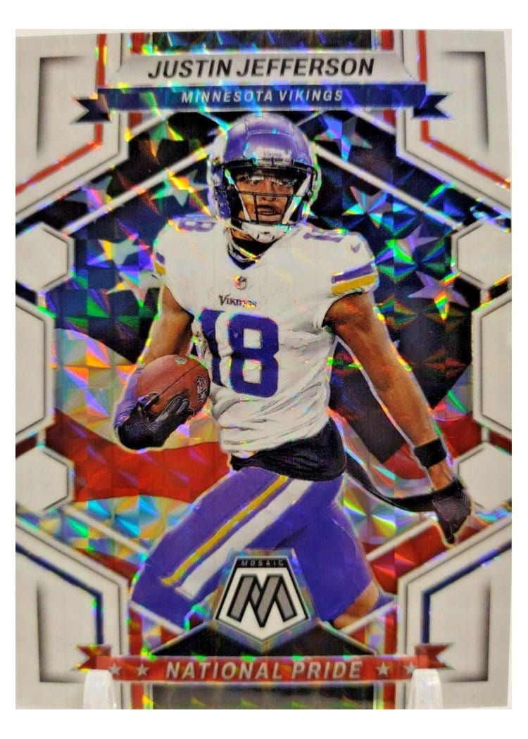 2023 Panini Mosaic Base Set Justin Jefferson #265 card