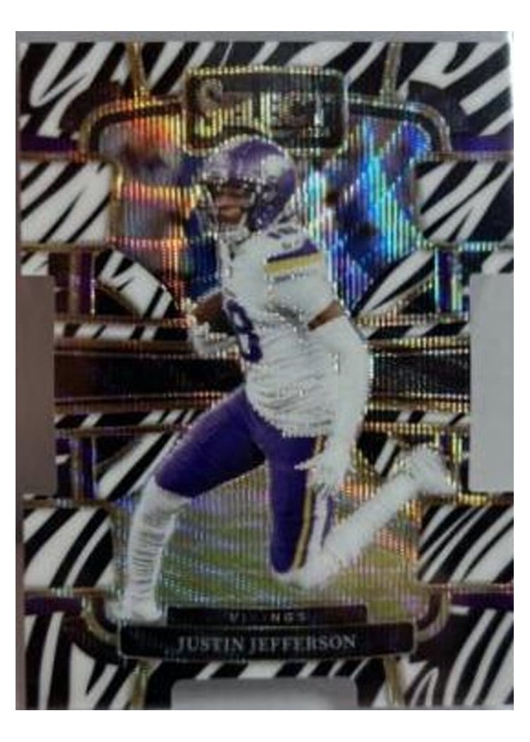 2023 Panini Select Justin Jefferson #65 card