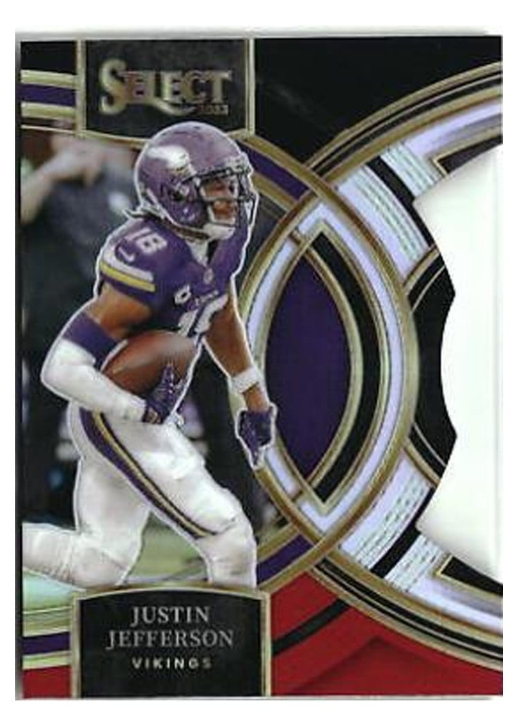 2023 Panini Select Base Set Justin Jefferson #175 card