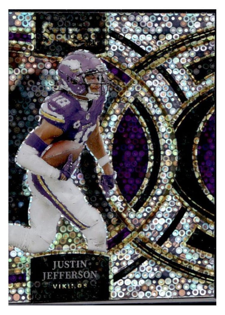 2023 Panini Select Base Set Justin Jefferson #175 card