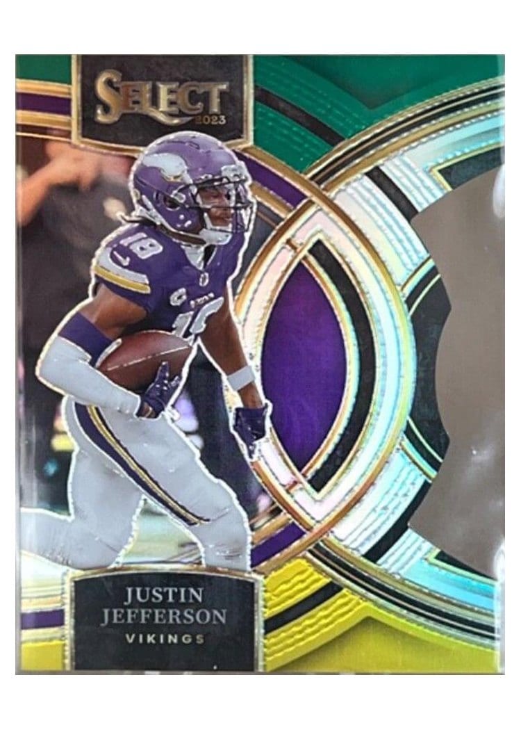2023 Panini Select Base Set Justin Jefferson #175 card