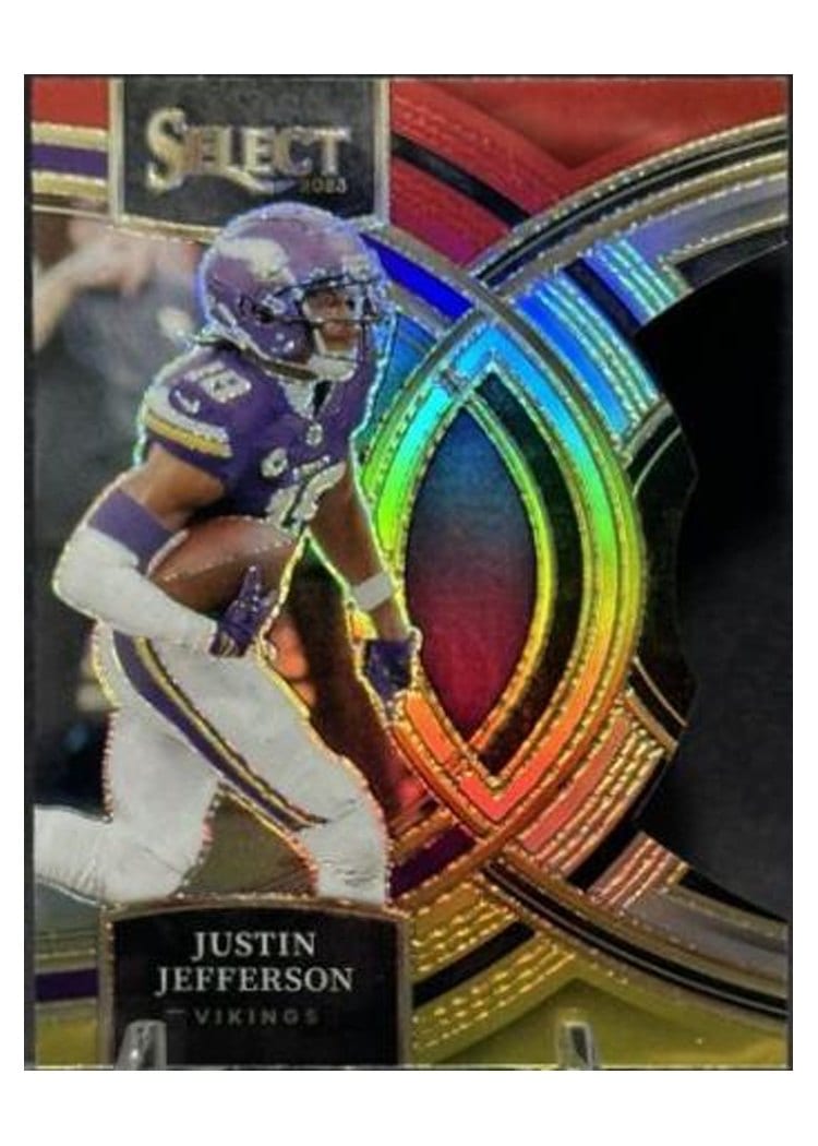 2023 Panini Select Base Set Justin Jefferson #175 card
