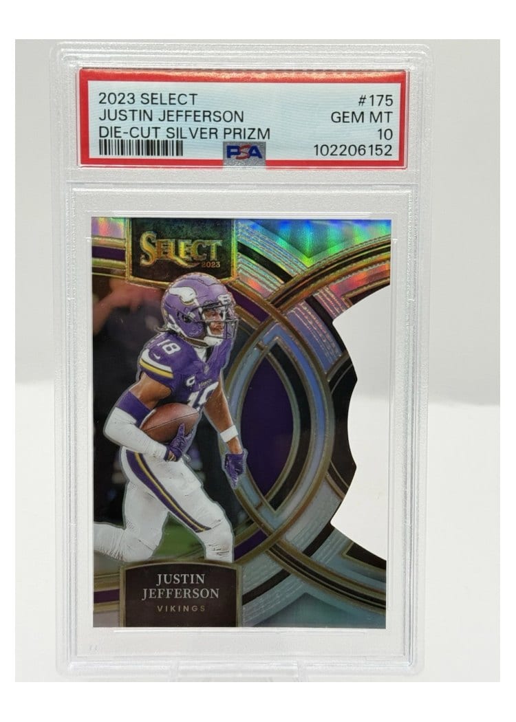 2023 Panini Select Base Set Justin Jefferson #175 card