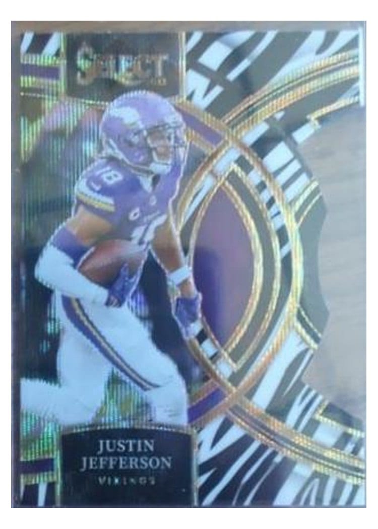 2023 Panini Select Base Set Justin Jefferson #175 card