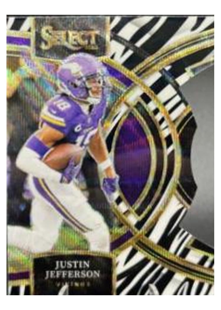 2023 Panini Select Base Set Justin Jefferson #175 card