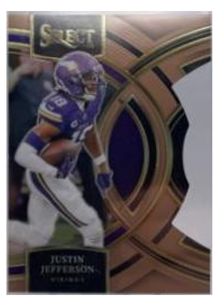 2023 Panini Select Base Set Justin Jefferson #175 card