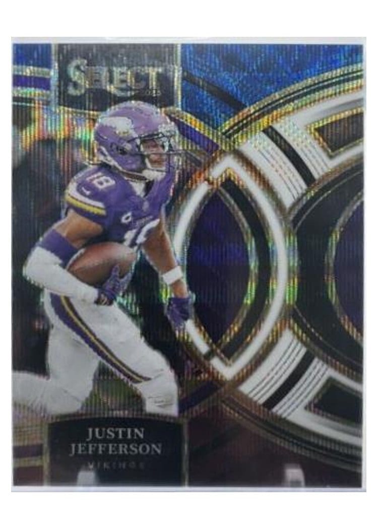 2023 Panini Select Base Set Justin Jefferson #175 card