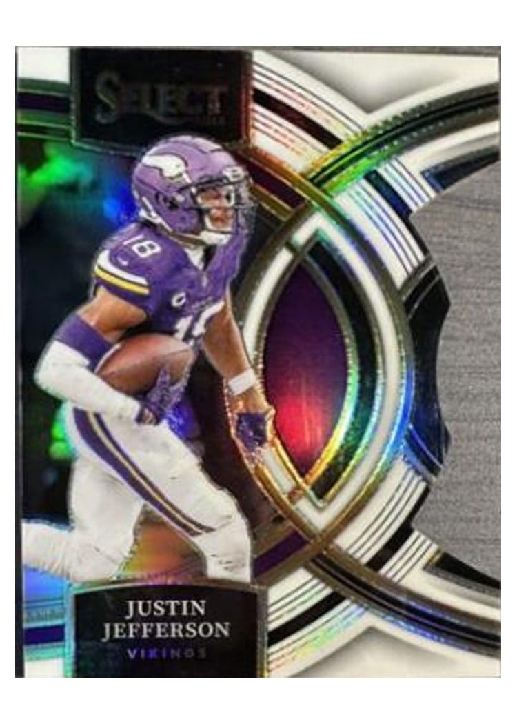2023 Panini Select Base Set Justin Jefferson #175 card