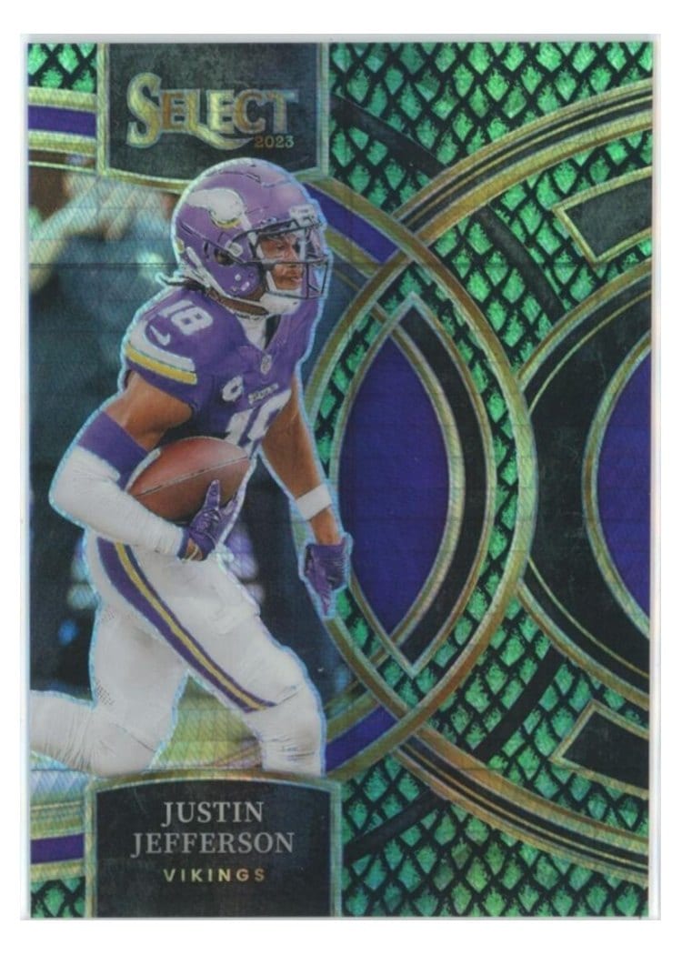 2023 Panini Select Base Set Justin Jefferson #175 card