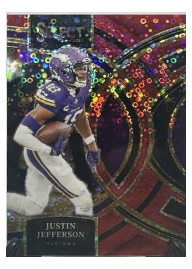 2023 Panini Select Base Set Justin Jefferson #175 card