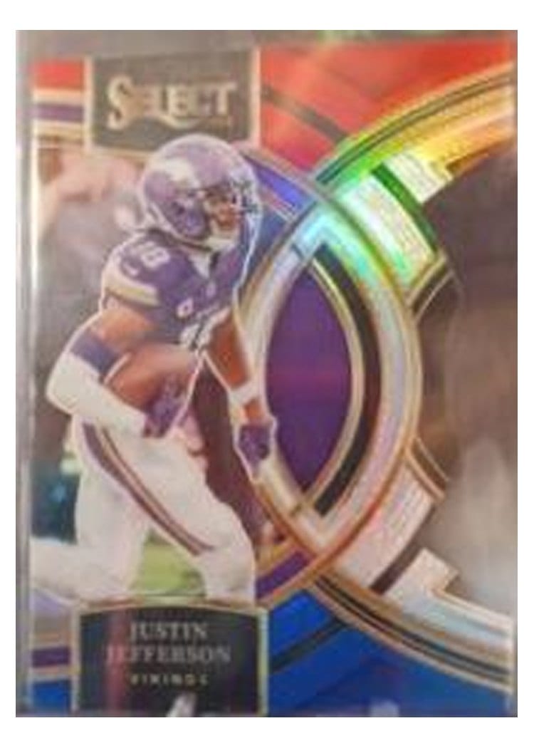 2023 Panini Select Base Set Justin Jefferson #175 card
