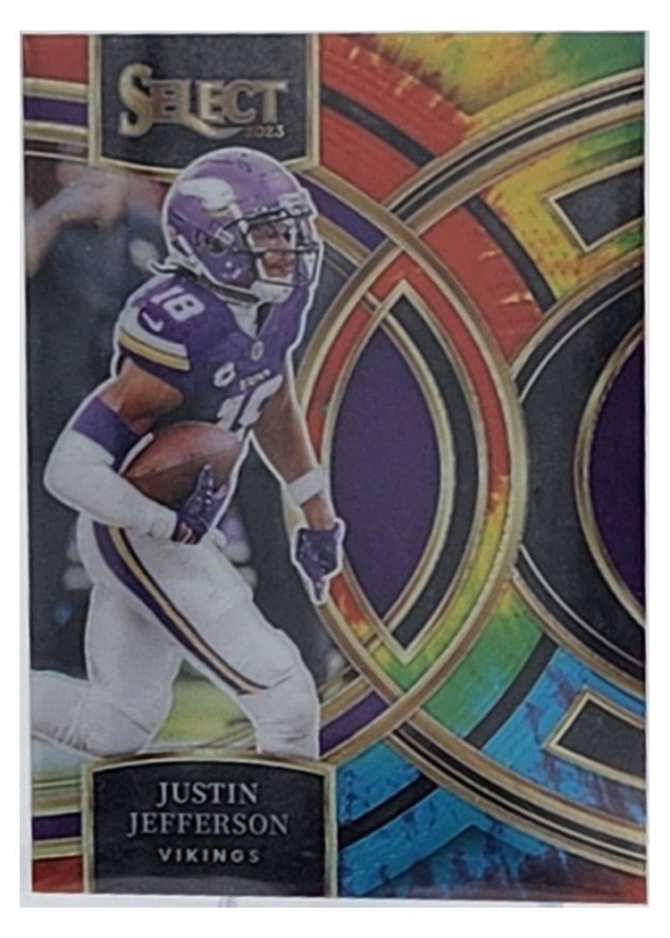 2023 Panini Select Base Set Justin Jefferson #175 card