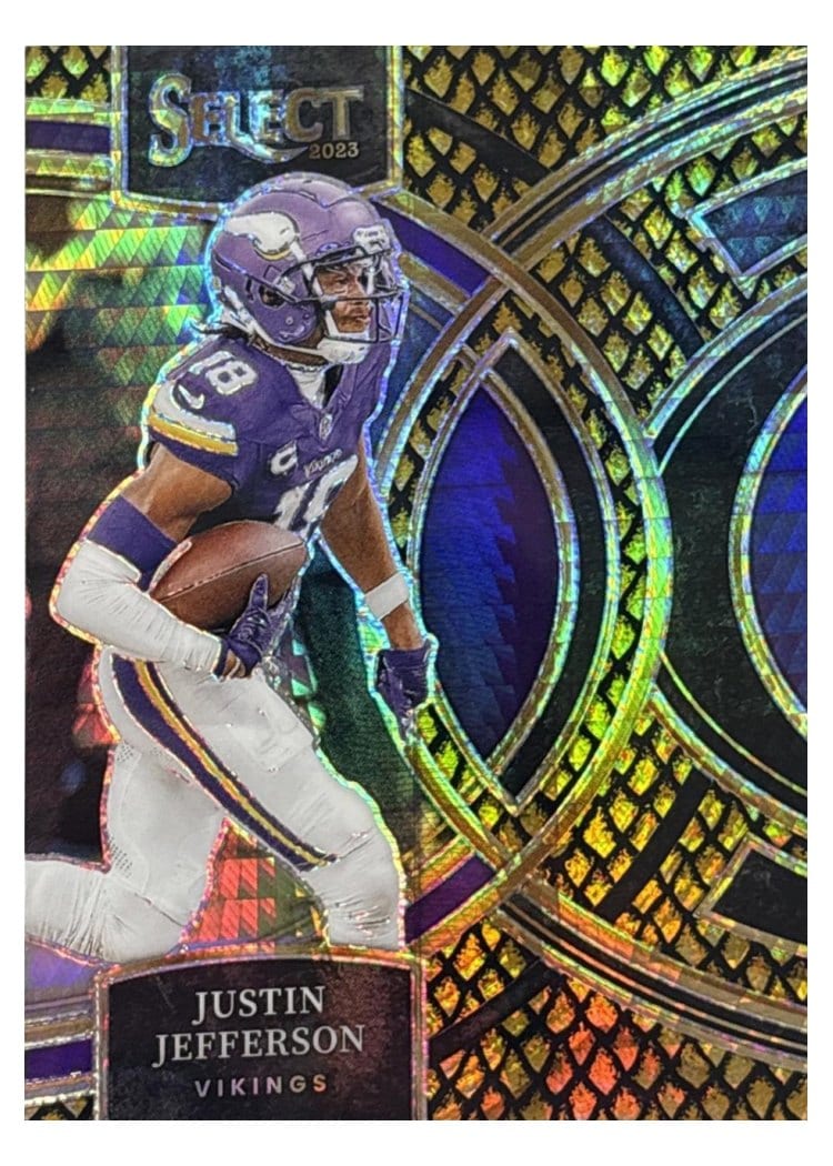 2023 Panini Select Base Set Justin Jefferson #175 card