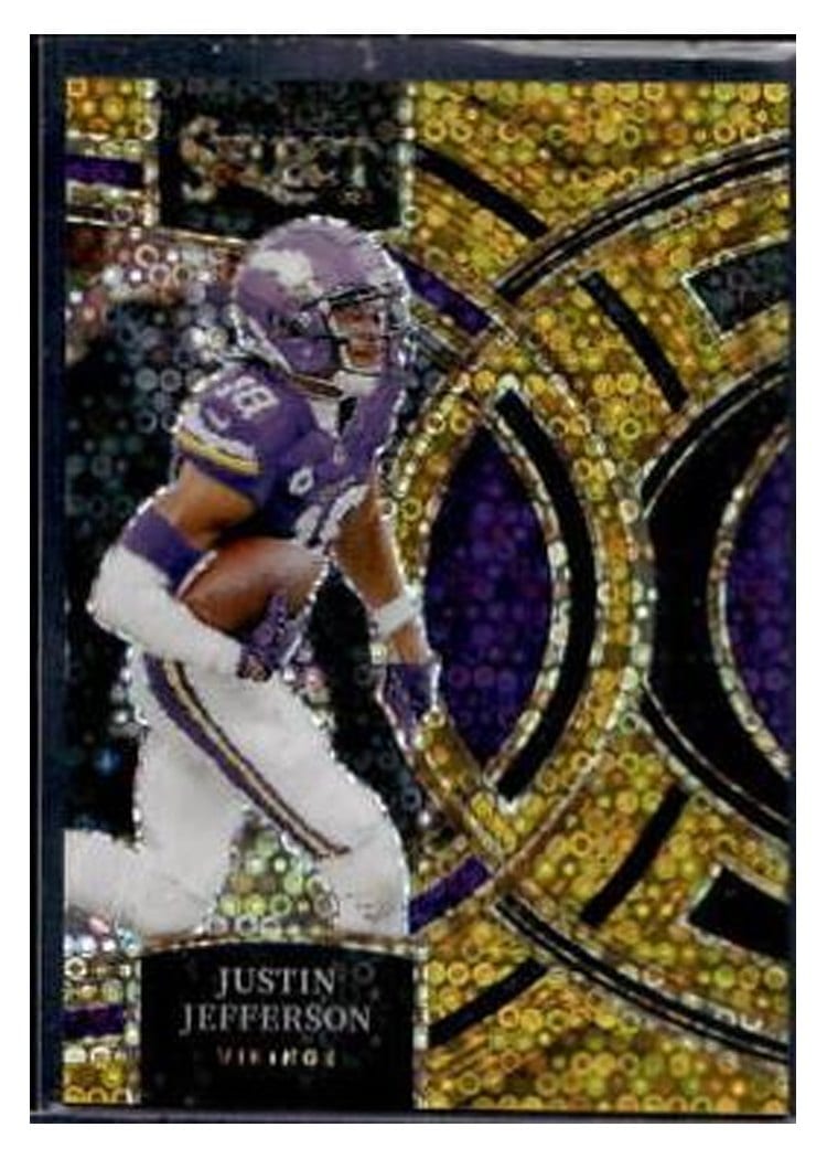 2023 Panini Select Base Set Justin Jefferson #175 card