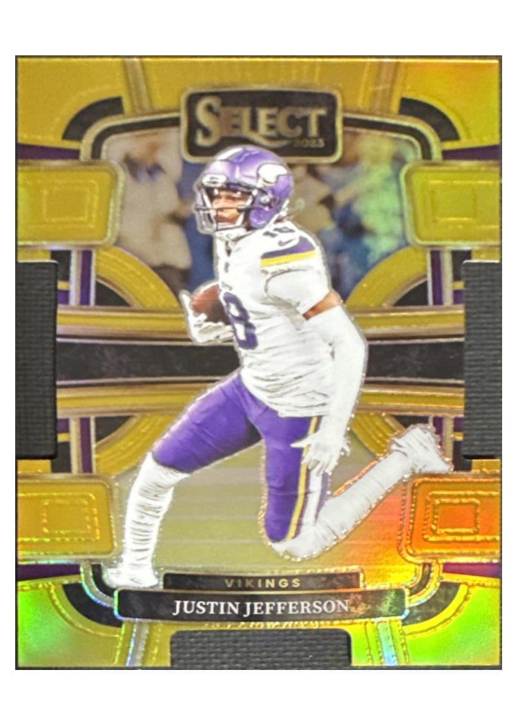 2023 Panini Select Base Set Justin Jefferson #175 card