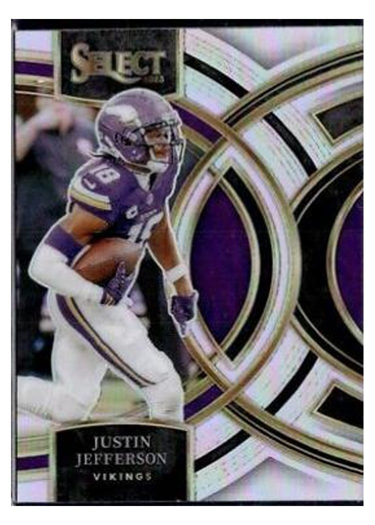 2023 Panini Select Base Set Justin Jefferson #175 card