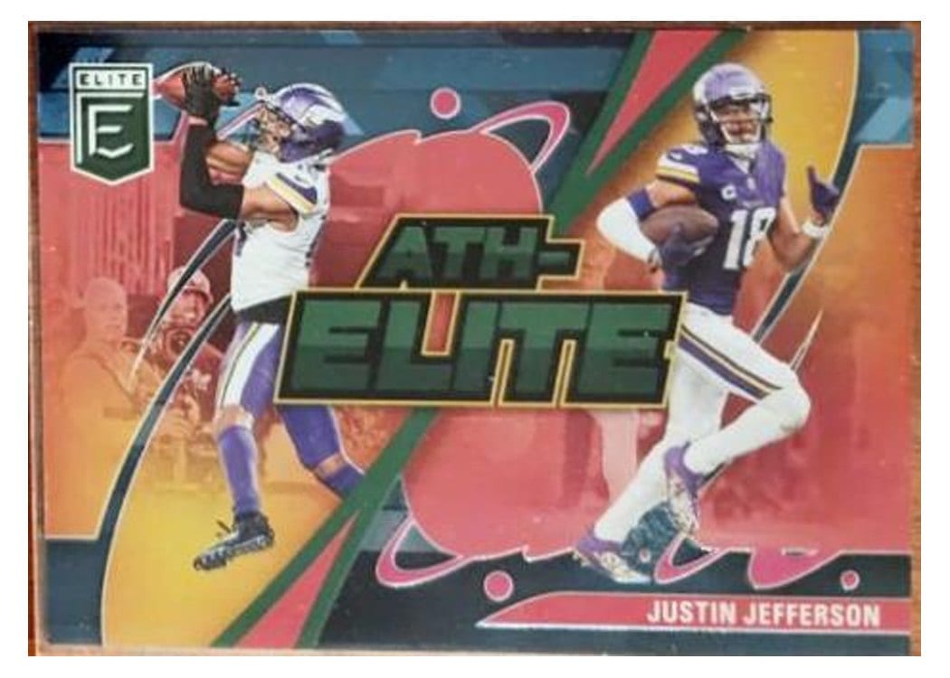 2024 Donruss Elite Ath-Elite Justin Jefferson #18 card