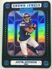 2024 Panini Contenders Crown Jewels Justin Jefferson #16 card
