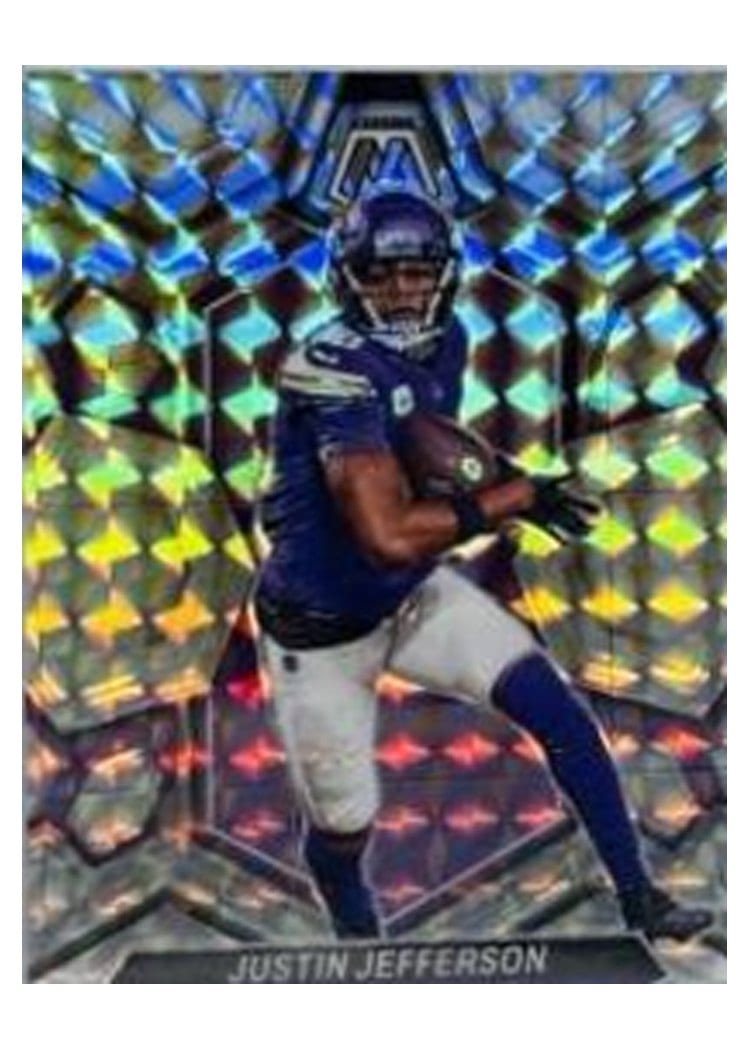 2024 Panini Mosaic Base Set Justin Jefferson #143 card