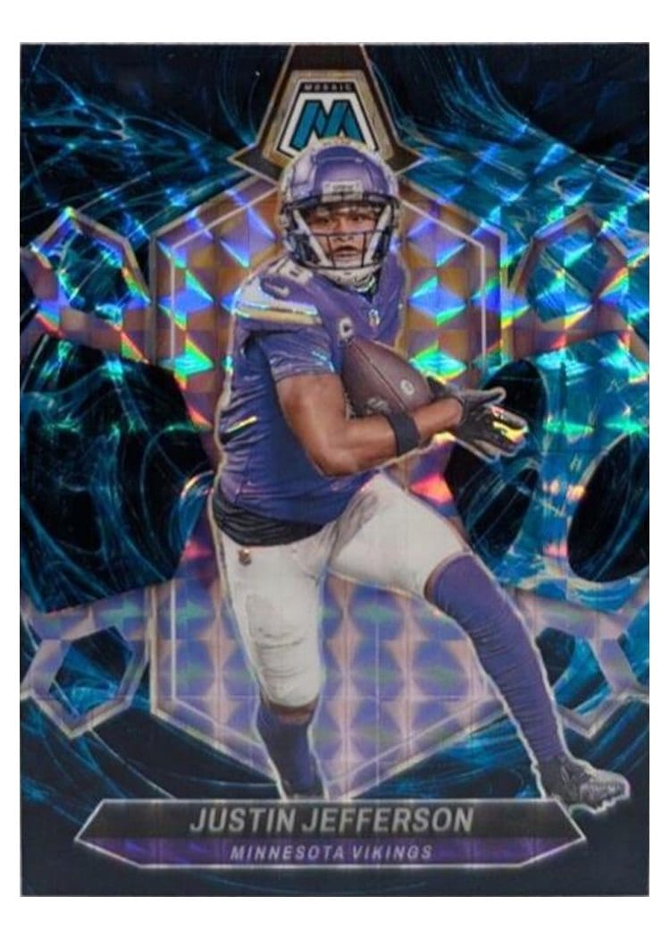 2024 Panini Mosaic Base Set Justin Jefferson #143 card