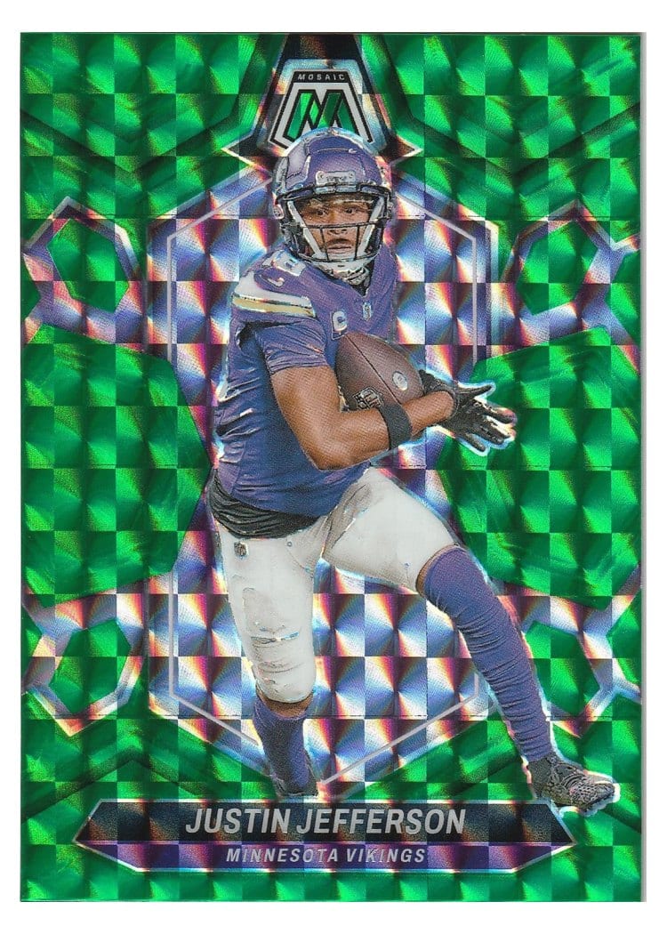 2024 Panini Mosaic Base Set Justin Jefferson #143 card