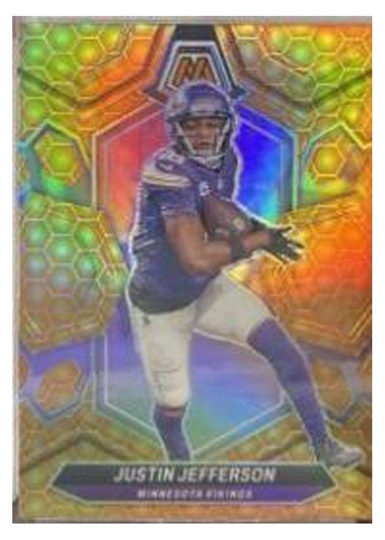 2024 Panini Mosaic Base Set Justin Jefferson #143 card