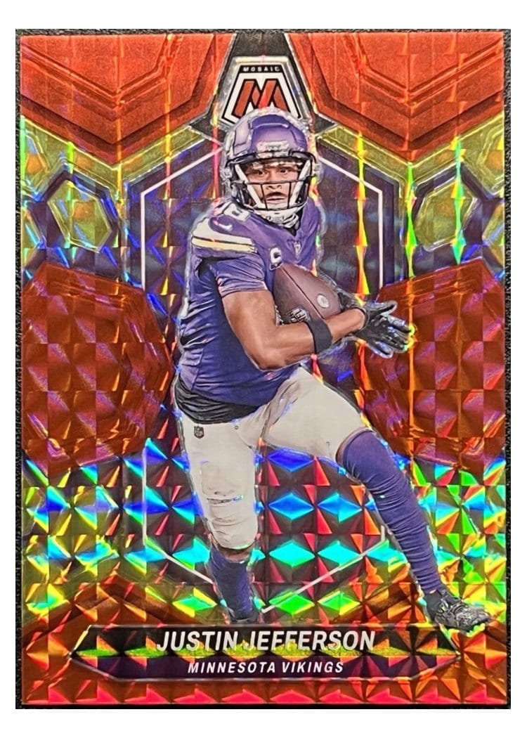 2024 Panini Mosaic Base Set Justin Jefferson #143 card