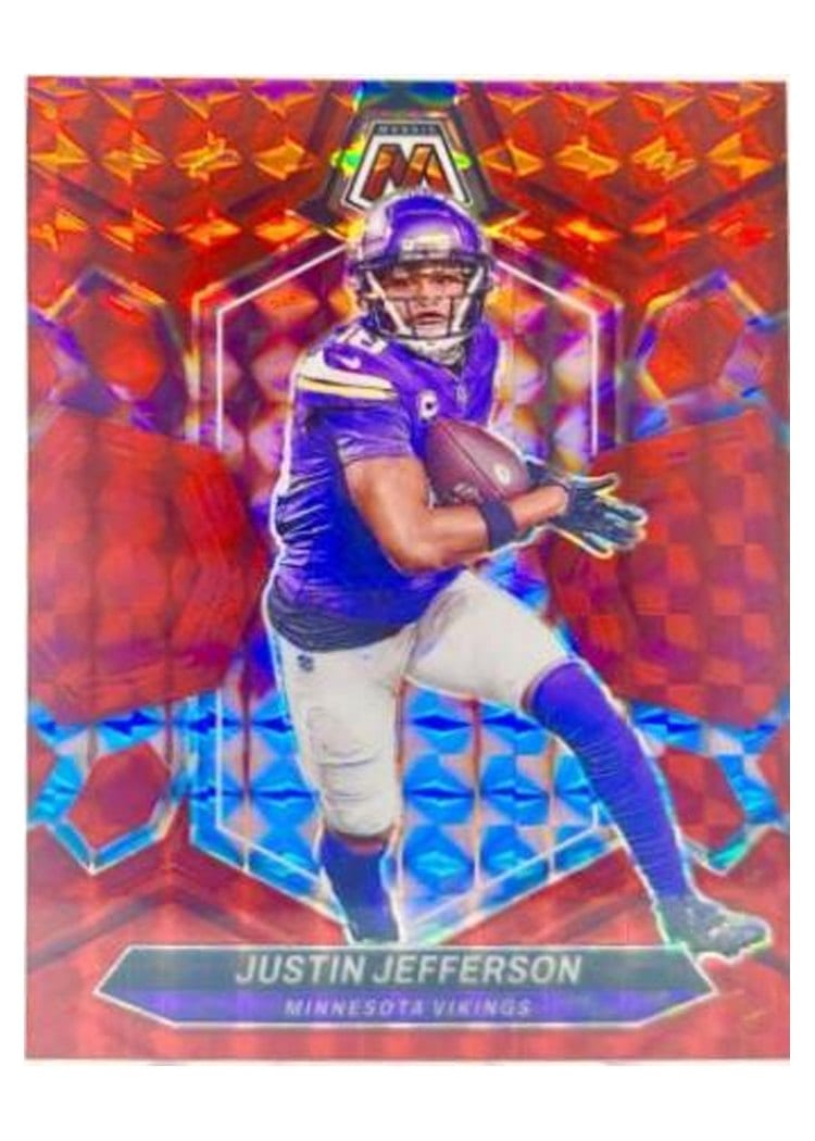 2024 Panini Mosaic Base Set Justin Jefferson #143 card
