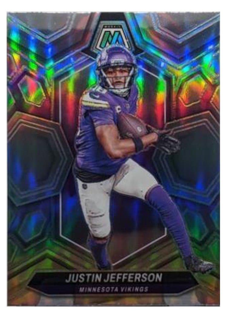 2024 Panini Mosaic Base Set Justin Jefferson #143 card