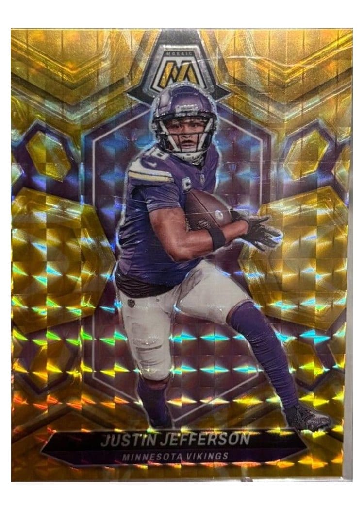 2024 Panini Mosaic Base Set Justin Jefferson #143 card