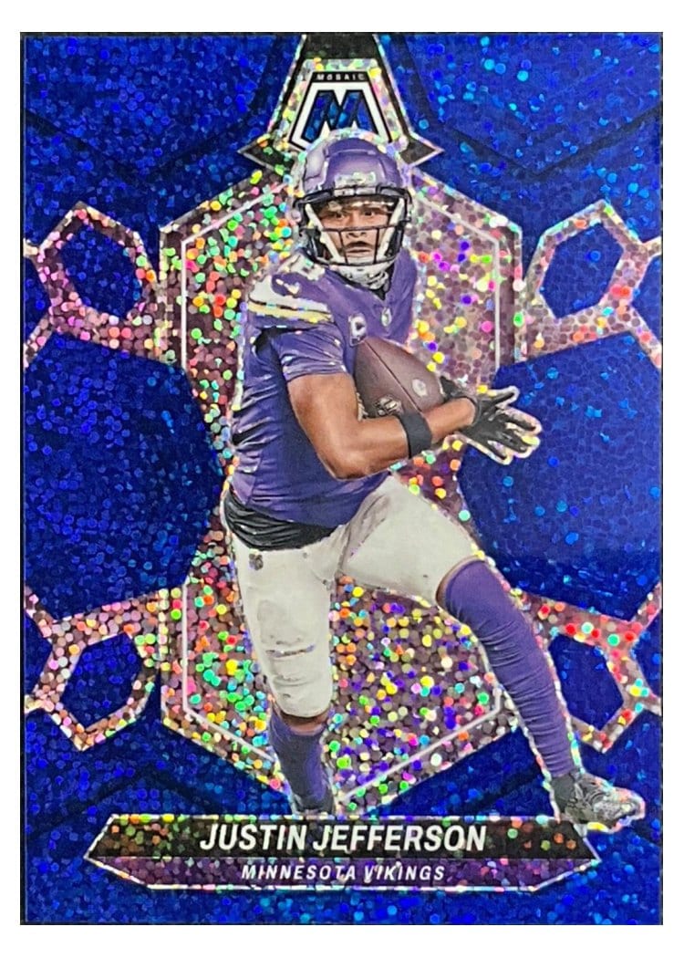 2024 Panini Mosaic Base Set Justin Jefferson #143 card