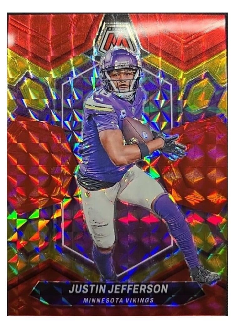 2024 Panini Mosaic Base Set Justin Jefferson #143 card