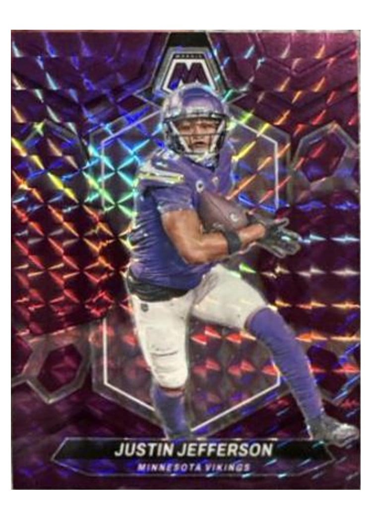 2024 Panini Mosaic Base Set Justin Jefferson #143 card