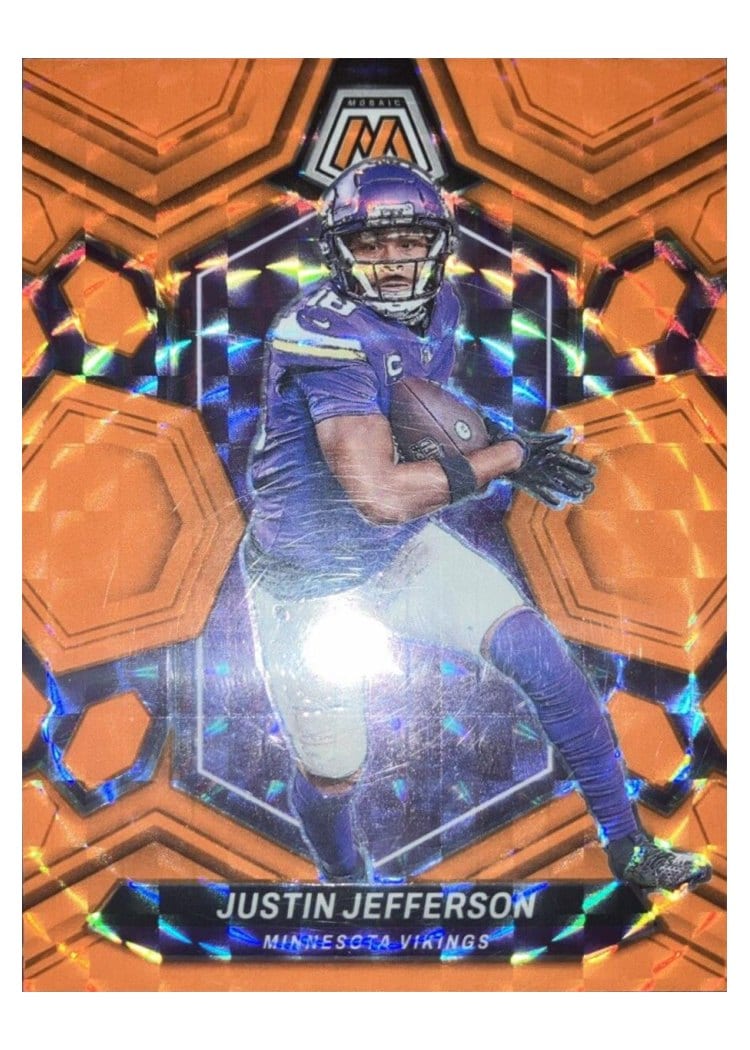 2024 Panini Mosaic Base Set Justin Jefferson #143 card