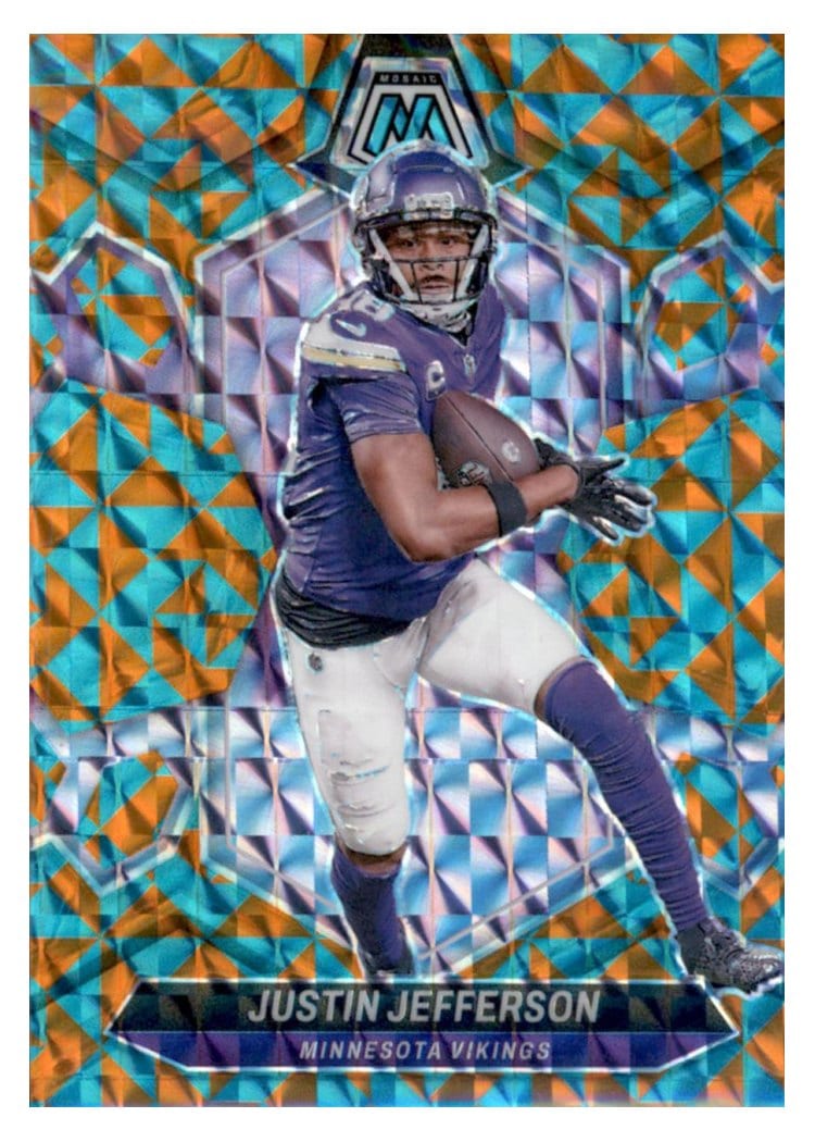 2024 Panini Mosaic Base Set Justin Jefferson #143 card